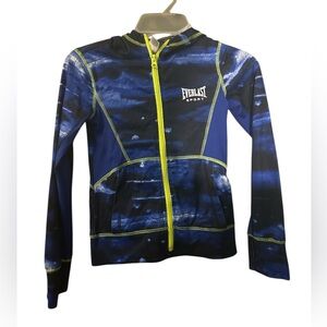 Everlast Kids Swim Rashguard - Blue and Yellow
